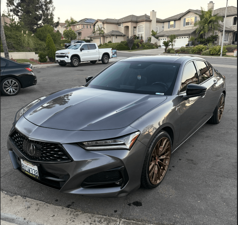 Acura After detailing result